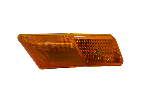 Left turn signal and side marker light